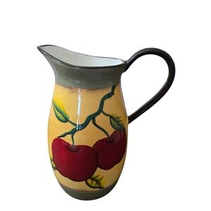Apple Design Ceramic Pitcher